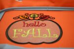 Hello Fall Applique design Front