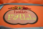 Hello Fall Applique design Front