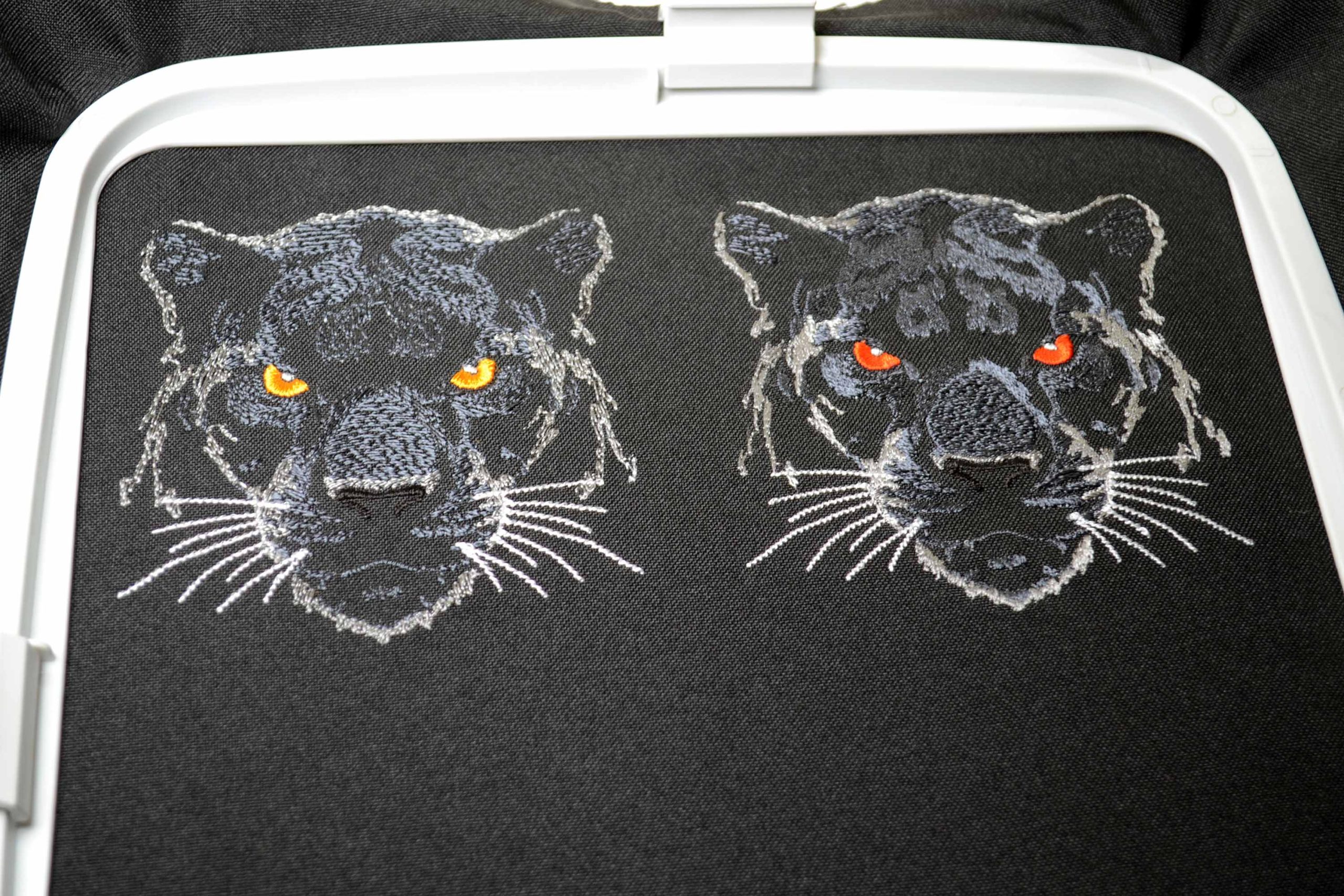 Enigmatic wild animal power embroidery pattern Enigmatic wild animal power embroidery pattern
