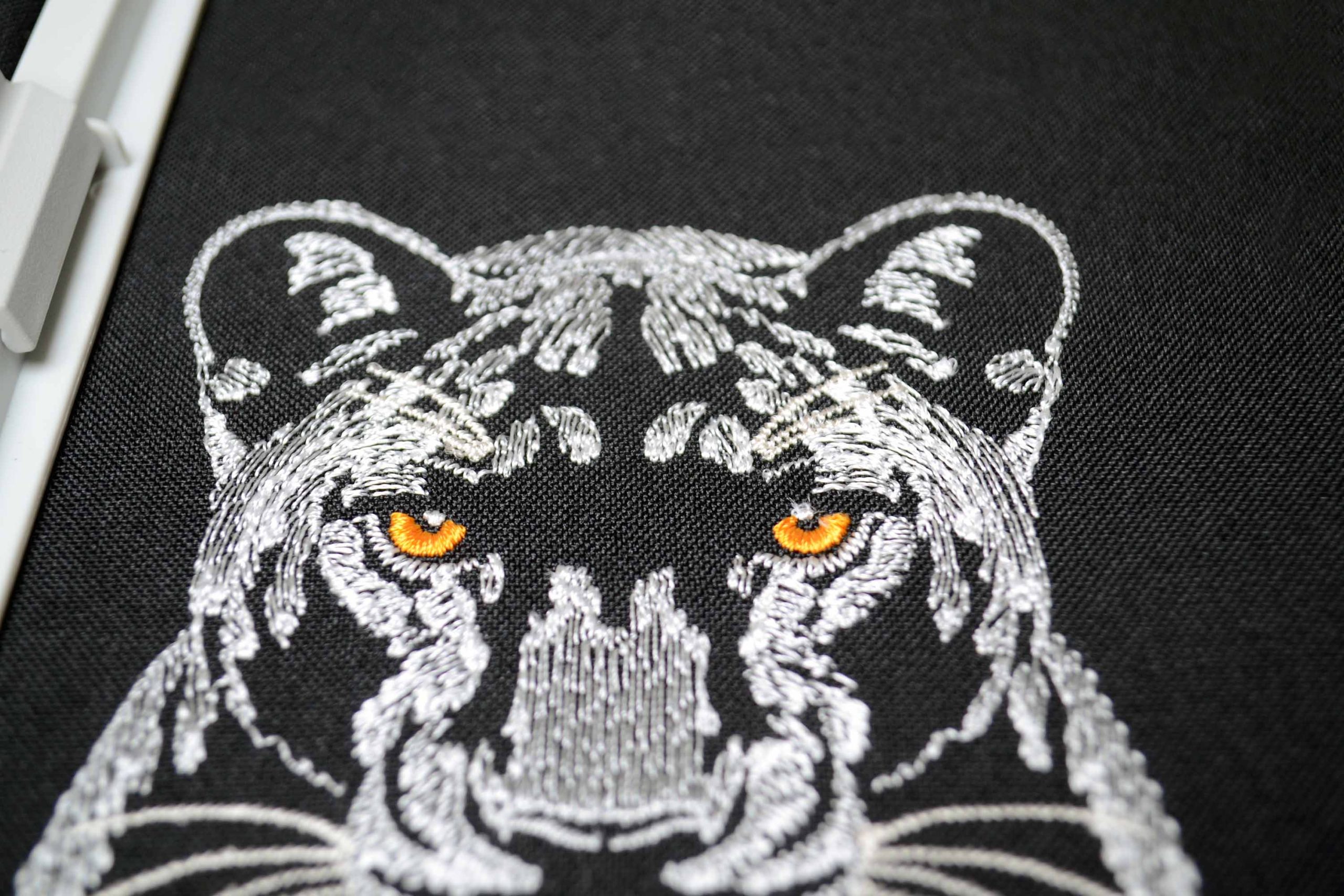 Machine embroidery files for white panther design Machine embroidery files for white panther design