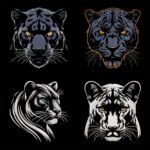 Mystic and Elegant Panther machine embroidery designs Bundle Nature Inspired