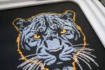 Mystic Panther Head embroidery designs Bundle Fill and Quick Stich Jungle Feline