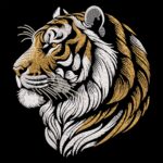 Noble Tigers and Lions embroidery designs Bundle Gatsby Style Predators