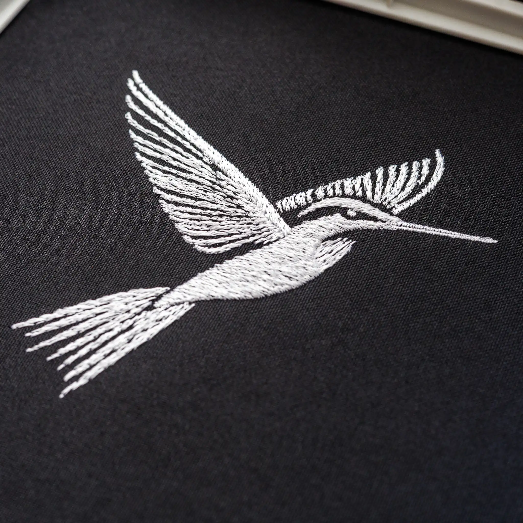 modern wildlife embroidery for dark textiles modern wildlife embroidery for dark textiles